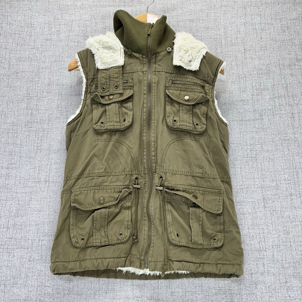 Vintage Faded Glory Vest Youth Medium 8/10 Outerwear